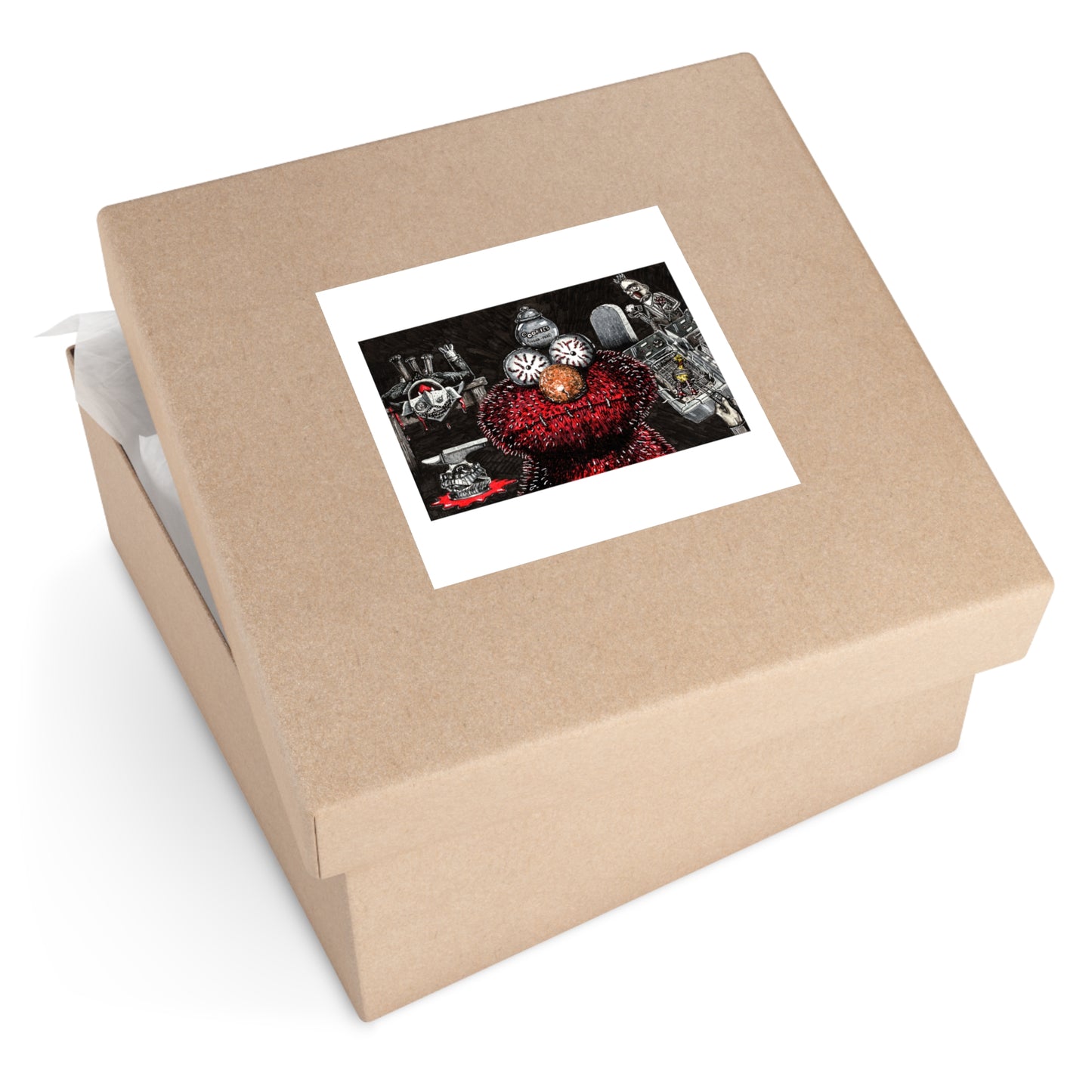 Tickle Me No More Sticker