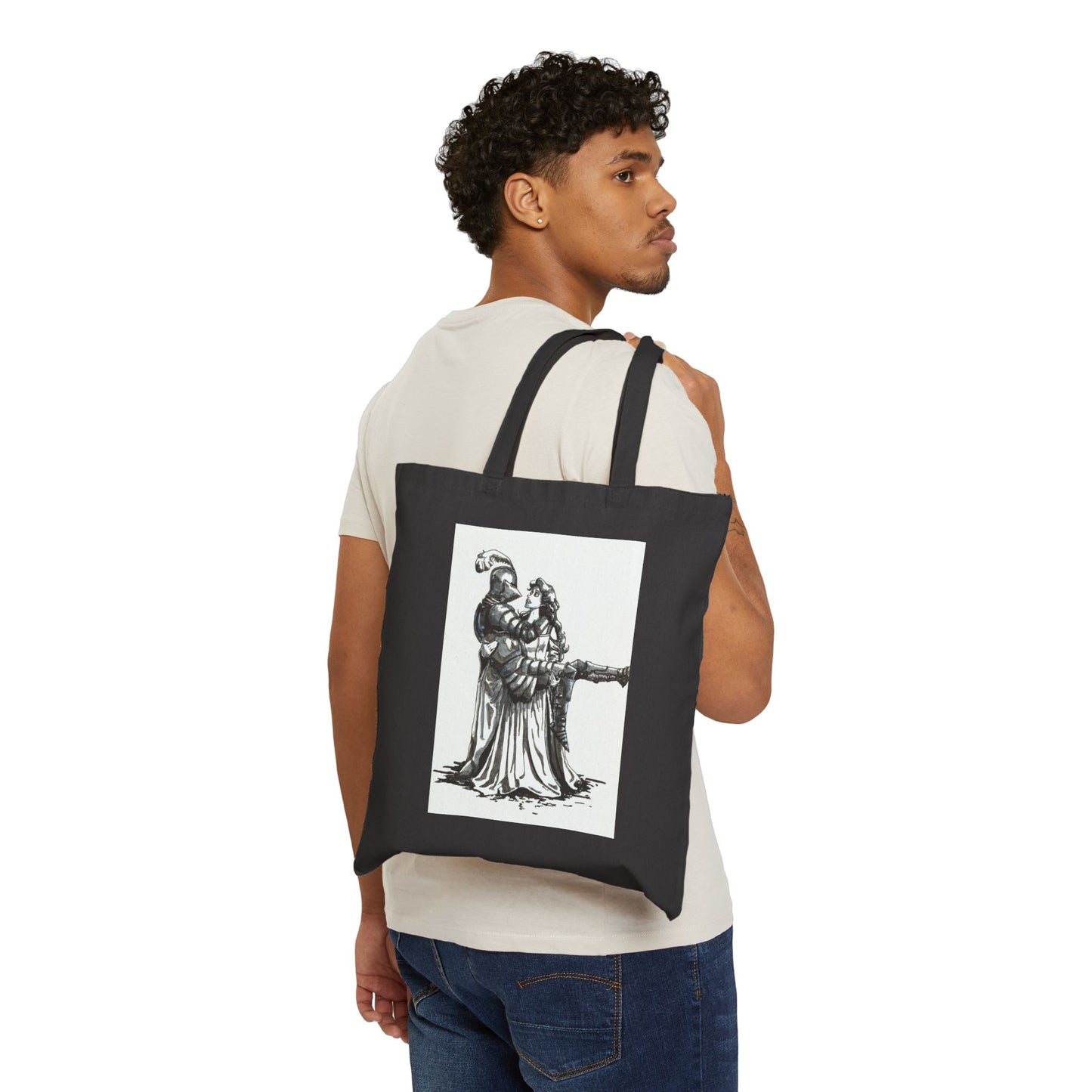 Queen Takes Knight Tote Bag