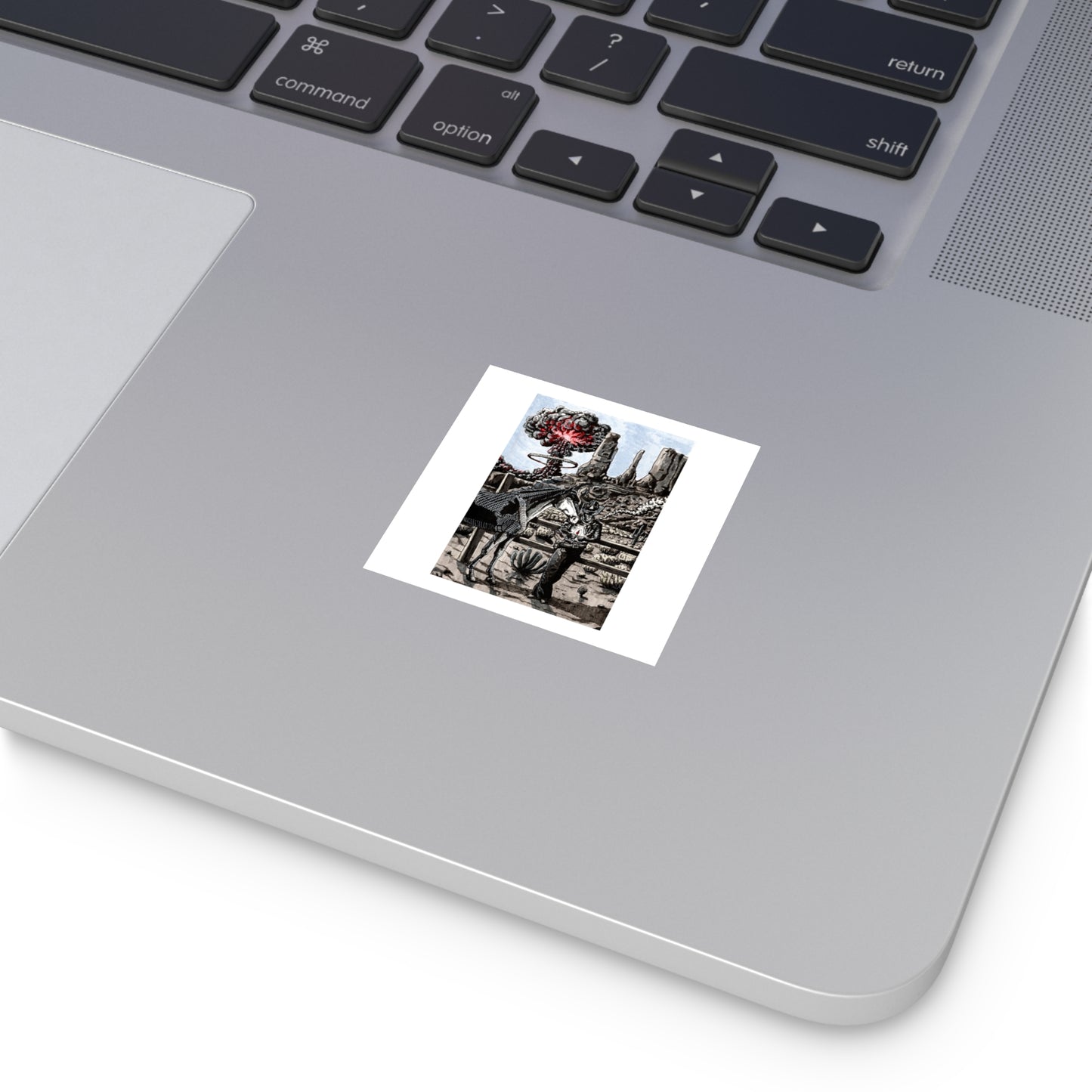 Spliff the Atom Sticker