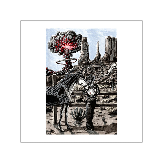 Spliff the Atom Sticker