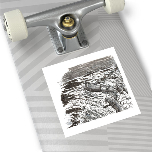 Oh How the Turn Tables Sticker