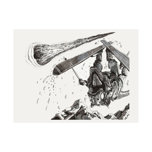 He's right behind me, isn't he?