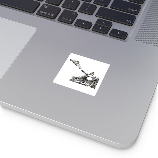 Hot Frosty Sticker