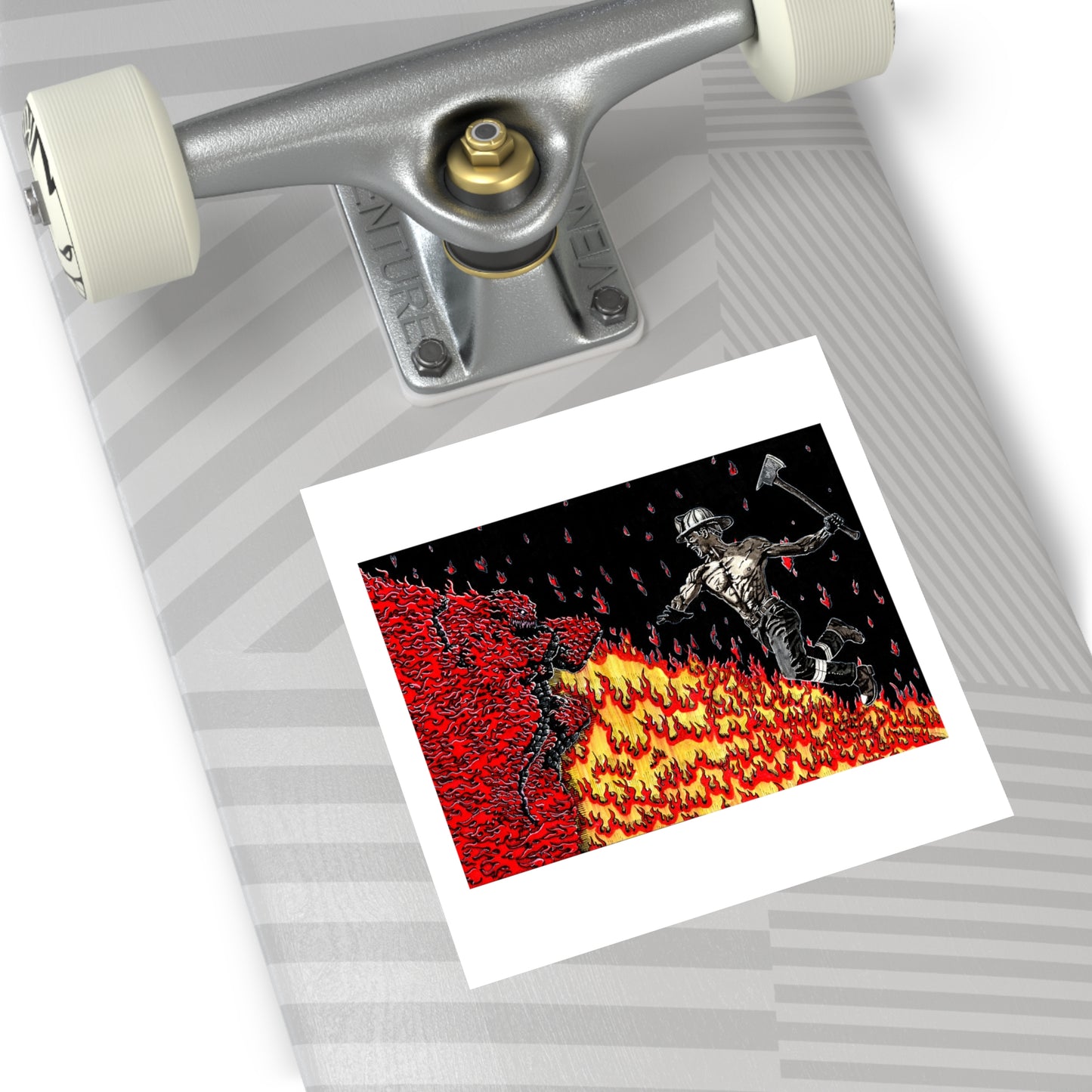 The Extinguisher Sticker