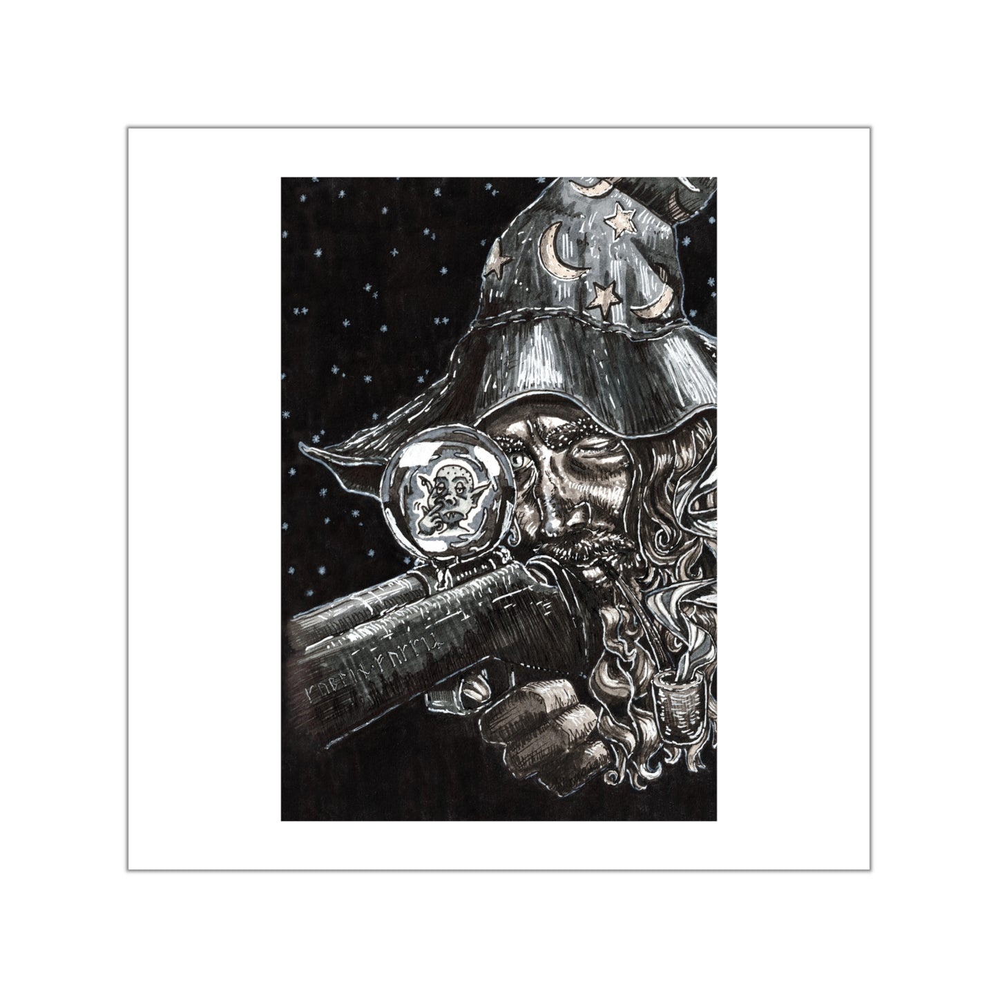 Warlocked On Sticker