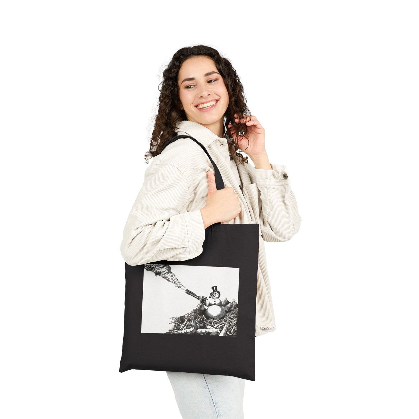 Hot Frosty Tote Bag