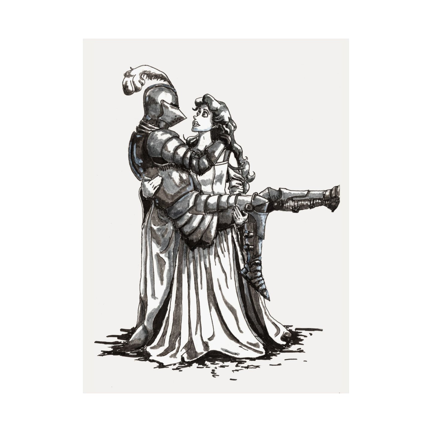 Queen Takes Knight