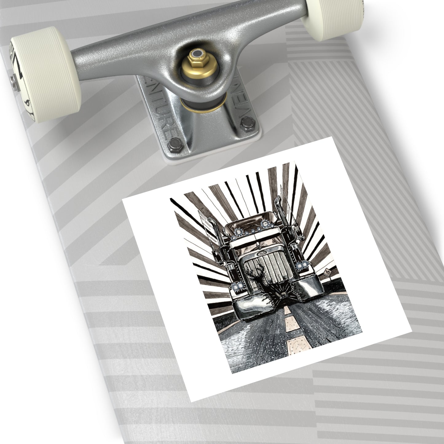 Buck Shot Sticker