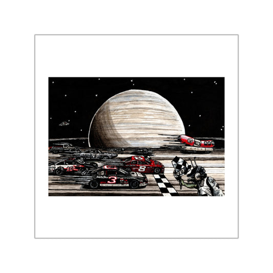 The Real Space Race Sticker