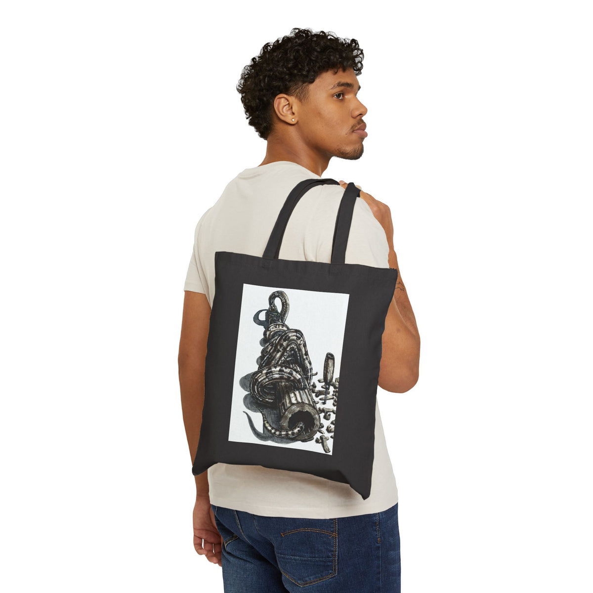 He Whittled It Tote Bag