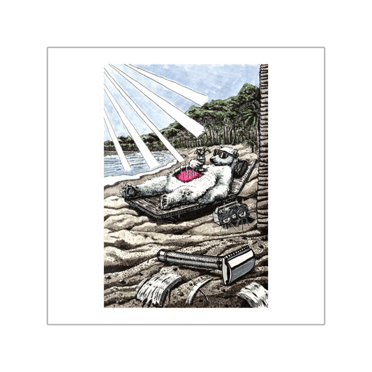 Solar Bear Sticker