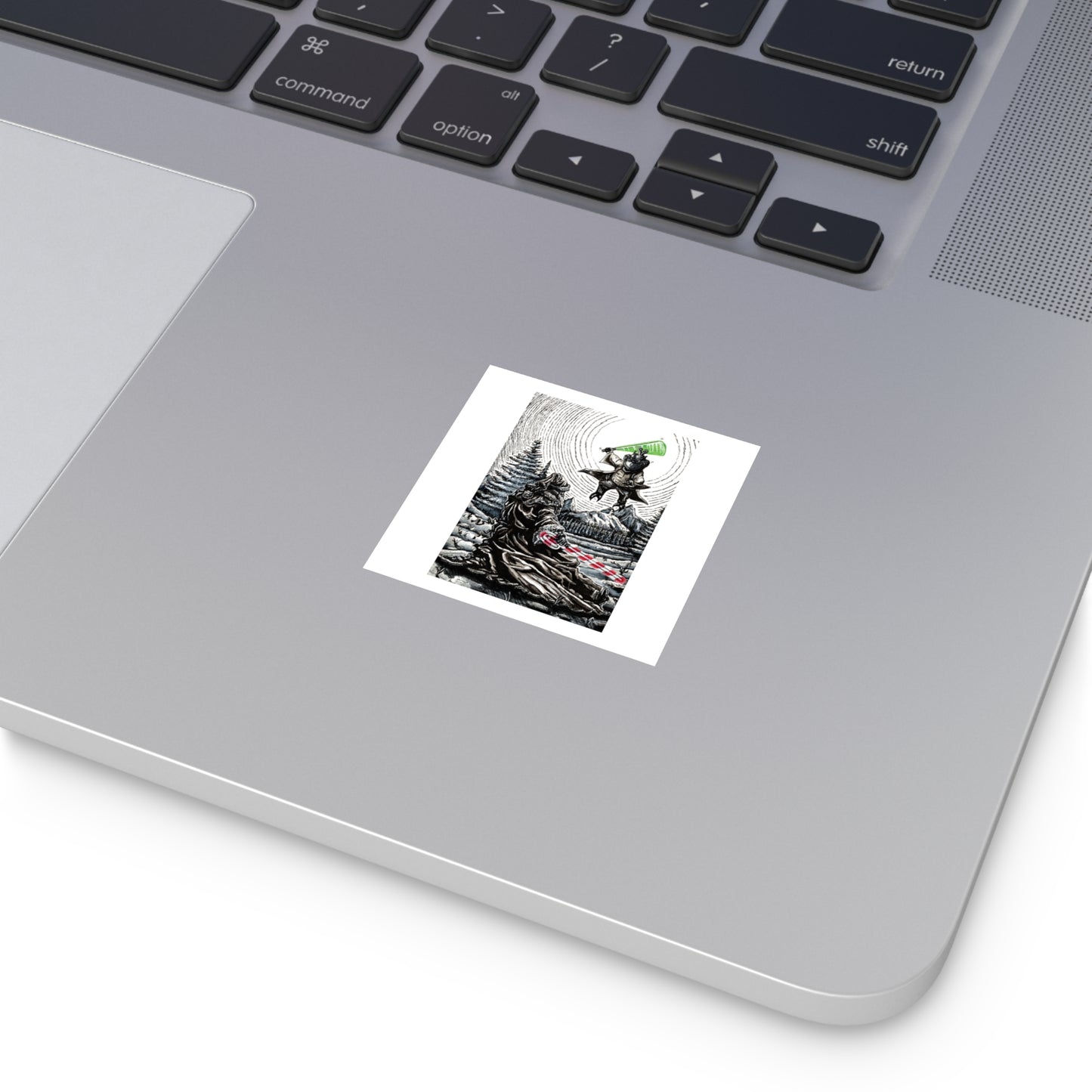 The Santam Menace Sticker