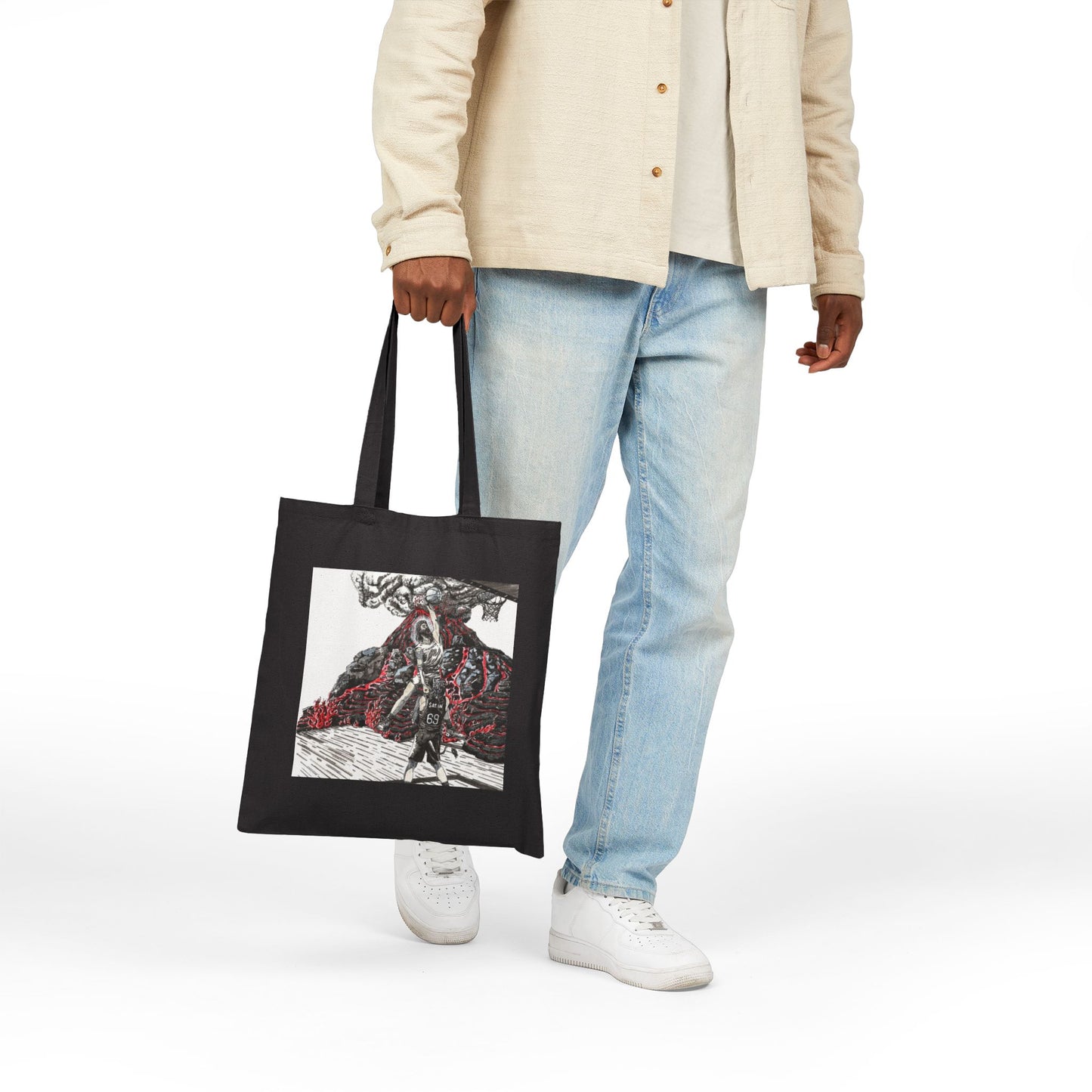 Crossed Up Tote Bag