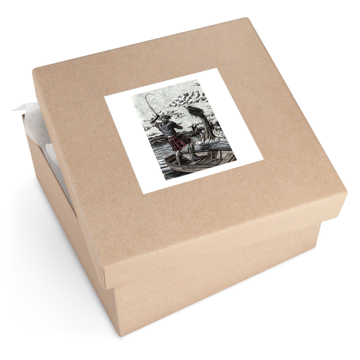 Lochside Lizard Sticker