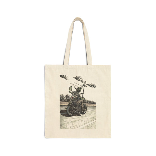 Bug on a Hog Tote Bag