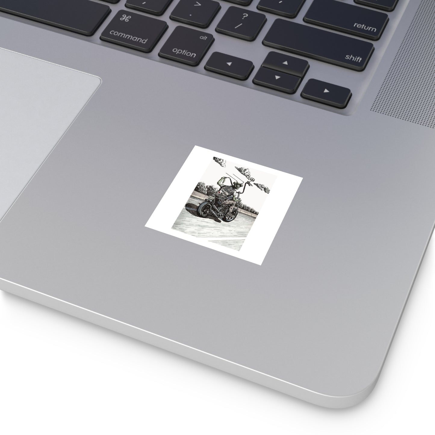 Bug on a Hog Sticker