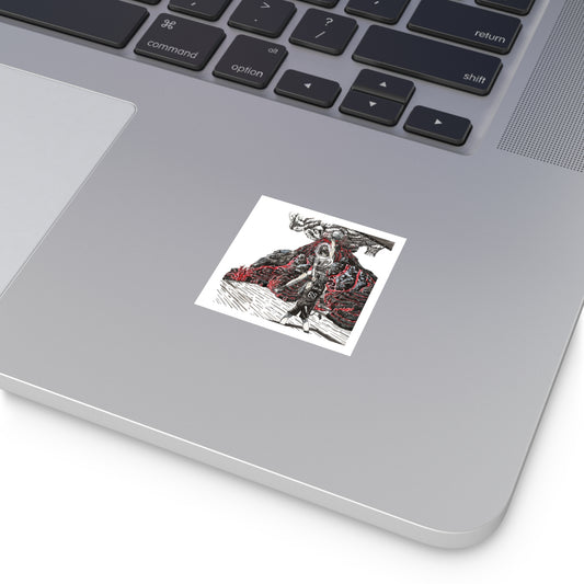 Crossed Up Sticker
