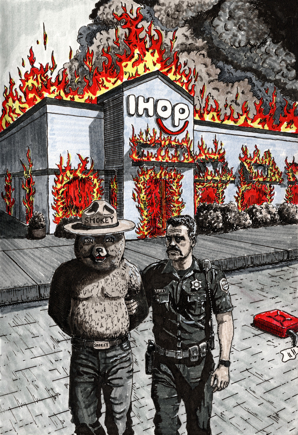"Where There's Smoke There's Pancakes" Digital Download